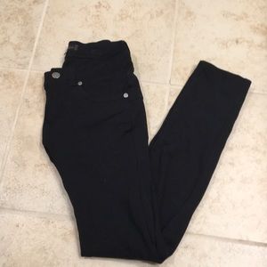 Black jeggings